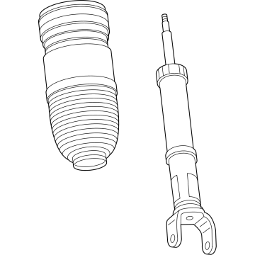 68260910AG Mopar SHOCK-AIR SUSPENSION Illustration 1 of 1