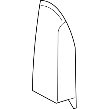 ZX79DX9AC Mopar Power Mirror Bezel Illustration 1 of 1