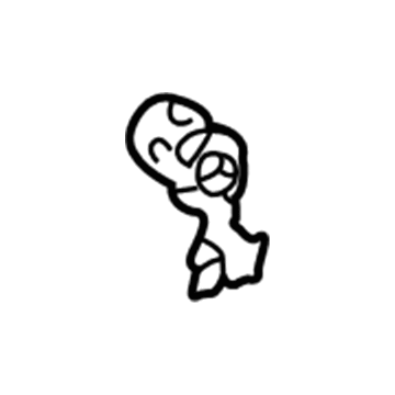 1996 Chrysler Sebring Door Lock Cylinder - 4778123