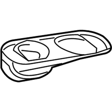 4865541AA Mopar Defroster Duct Illustration 1 of 1