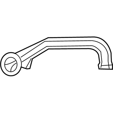 4865545AA Mopar Instrument Panel Duct Illustration 1 of 1