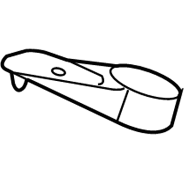 5026445AD Mopar Bracket-Hood Switch Illustration 1 of 1