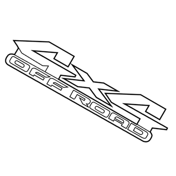 6CW53HA5AA Mopar Decal Illustration 1 of 1