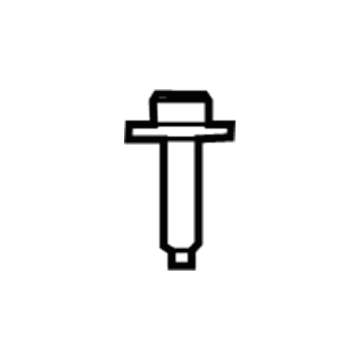 6509713AA Mopar Screw Illustration 1 of 1