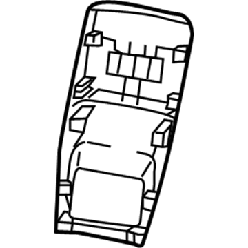 6EZ681S4AD Mopar Bezel-Console Illustration 1 of 1