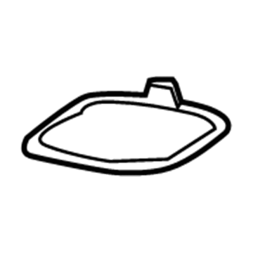 5ZV25DX9AA Mopar Floor Console Mat Illustration 1 of 1