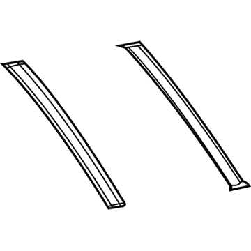 4860710AF Mopar Roof Bow Illustration 1 of 1