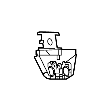 68083414AD Mopar Steering Wheel Damper Illustration 1 of 1