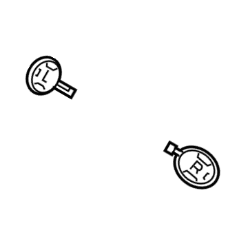 5LS76DX9AA Mopar Plug-Steering Wheel Cover Illustration 1 of 1