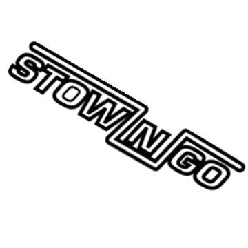 5113262AA Mopar Decal Illustration 1 of 1