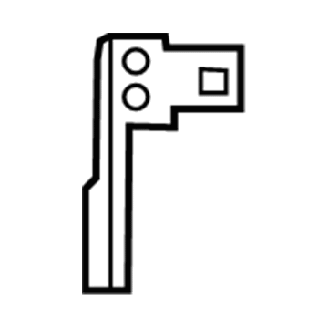 4809915AB Mopar Bracket-Proportional PURGE SOLENOID Illustration 1 of 1
