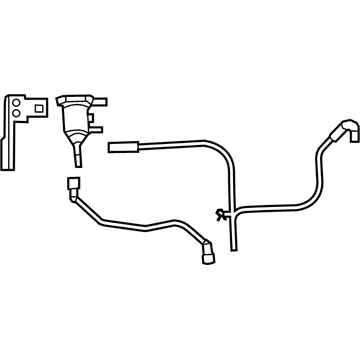 68048521AE Mopar Proportional Purge Solenoid Harness Illustration 1 of 1