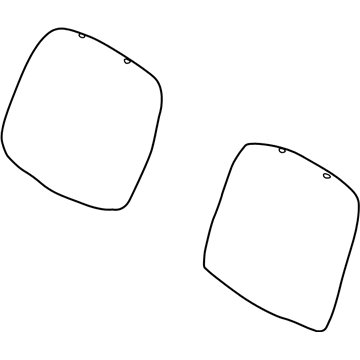 WM331DVAA Mopar Front Seat Back Illustration 1 of 1