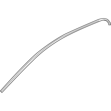 55372453AB Mopar Roof Molding Illustration 1 of 1