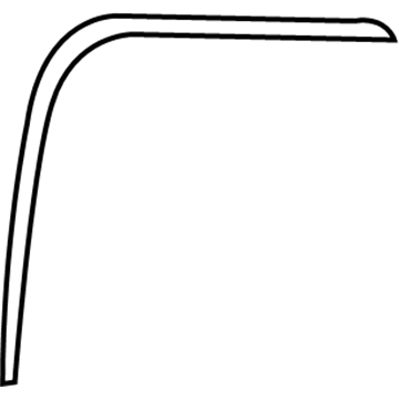 Mopar 1AR281J3AA Seat Back Panel 1AR281J3AA Mopar Seat Back Panel Illustration 1 of 1