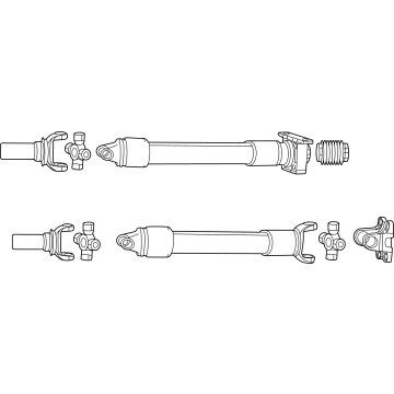 2011 Ram 2500 Drive Shaft - 52123207AC