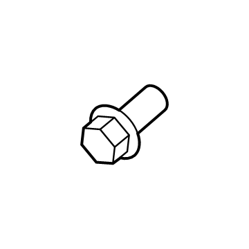 6509885AA Mopar Hexagon Head Screw Illustration 1 of 1