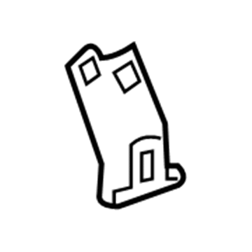 Mopar 68013540AA Bracket-Valve 68013540AA Mopar Bracket-Valve Illustration 1 of 1