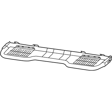 68050745AA Mopar Rear Seat Cushion Frame Illustration 1 of 1