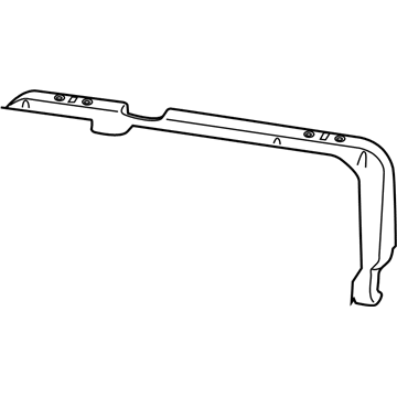68091608AA Mopar Foam-Seat Back Illustration 1 of 1