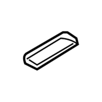 MR641672 Mopar Pad-Instrument Panel Center Illustration 1 of 1