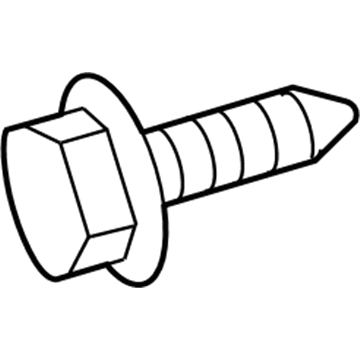 6505182AA Mopar Stud-Double End Illustration 1 of 1