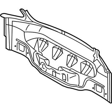 MR535638 Mopar Rear End Panel Illustration 1 of 1