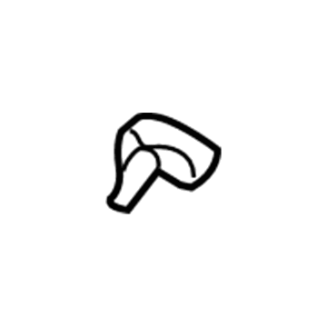 Mopar MR391506 Bracket-Rear Seat MR391506 Mopar Bracket-Rear Seat Illustration 1 of 1