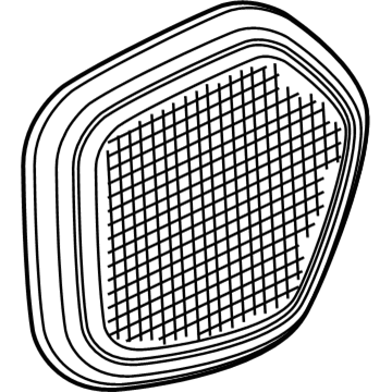 5XA39LXHAA Mopar Grille-Speaker Illustration 1 of 1