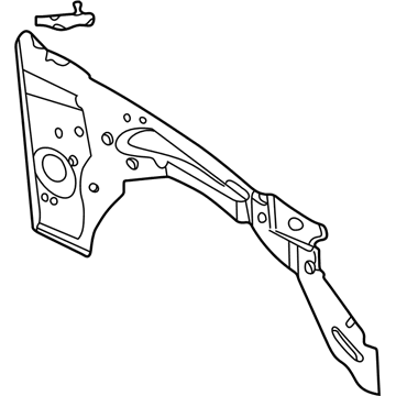 Mopar 55135443AE Cowl Panel 55135443AE Mopar Cowl Panel Illustration 1 of 1