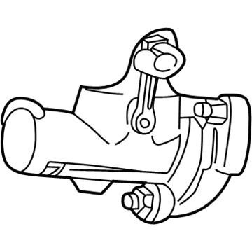 5189227AA Mopar Brake Master Cylinder Illustration 1 of 1
