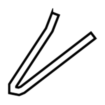 55372725AA Mopar Brace-Box Side Illustration 1 of 1