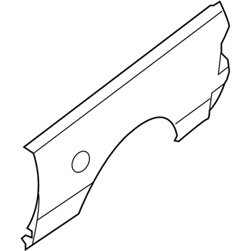 68406596AA Mopar Box Side Outer Panel Illustration 1 of 1