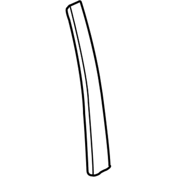 5303583AB Mopar B Pillar Molding Illustration 1 of 1
