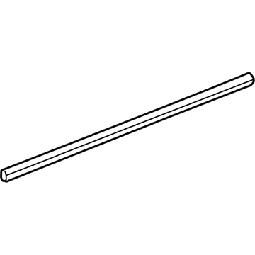 QK58TZZ Mopar Front Door Molding Illustration 1 of 1