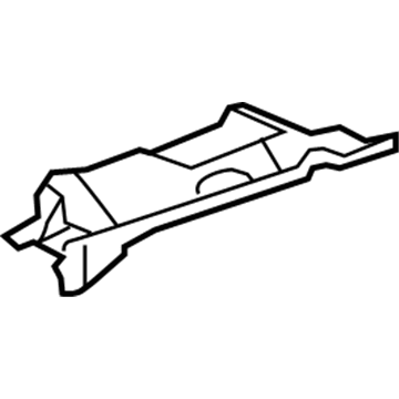 55197310AF Mopar Closeout Panel Illustration 1 of 1