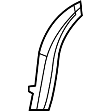 1GH651DVAB Mopar Instrument Panel End Cap Illustration 1 of 1