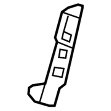 55116996AA Mopar Instrument Panel Bracket Illustration 1 of 1