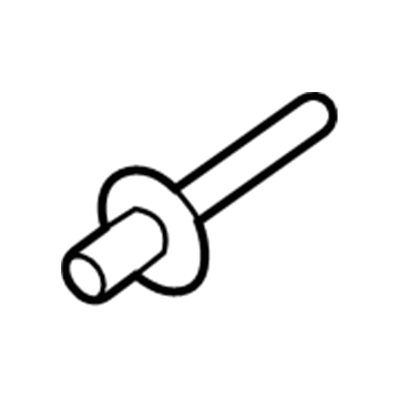 68201489AA Mopar Rivet Illustration 1 of 1