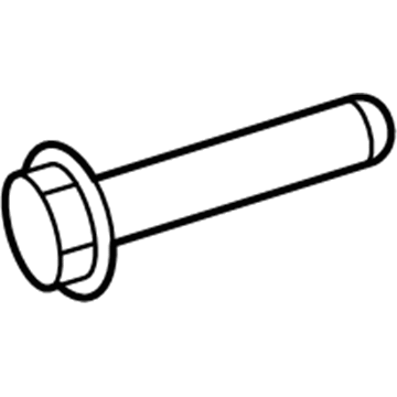 6107101AA Mopar Hexagon Flange Head Tapping Screw Illustration 1 of 1