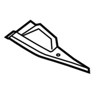 4806222AB Mopar Under Hood Appearance Panel Illustration 1 of 1