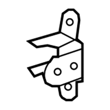 2011 Chrysler 200 Door Hinge - 5155093AB