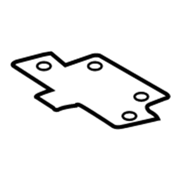 5134012AA Mopar Plate-SUNROOF Illustration 1 of 1