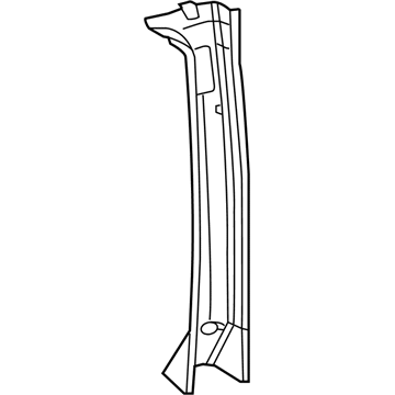 5123306AA Mopar B Pillar Panel Illustration 1 of 1
