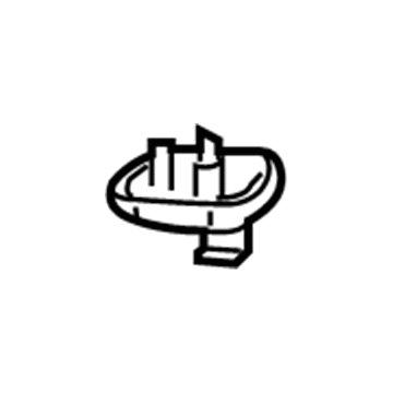 TF82DW1AC Mopar Visor Clip Illustration 1 of 1