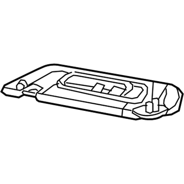 2009 Jeep Compass Sun Visor - YD98DW1AA