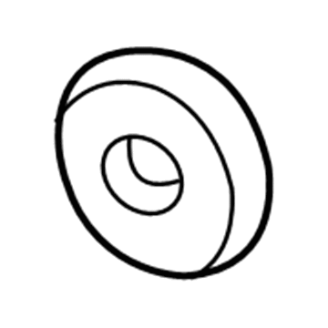 6507330AA Mopar Plastic Snap-in Nut Illustration 1 of 1