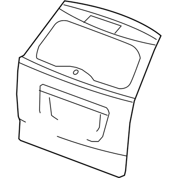 Mopar 5074972AI Liftgate 5074972AI Mopar Liftgate Illustration 1 of 1