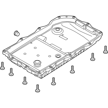 2025 Dodge Durango Transmission Pan - 68225344AA