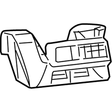 5058473AB Mopar Duct-Center Distribution Illustration 1 of 1